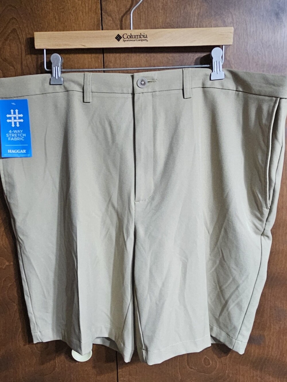 Haggar Men's Sz 44 Golf Shorts Nwt